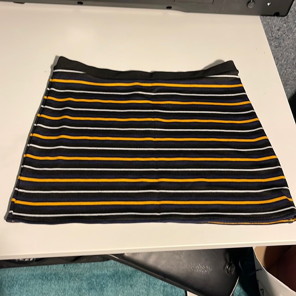 NWT H&M Striped Mini Skirt
